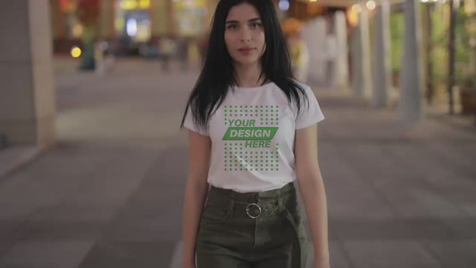 T-shirt - Clothing Mockup Video #34