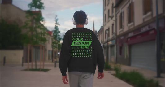 Sweatshirt - Clothing Mockup Video #42