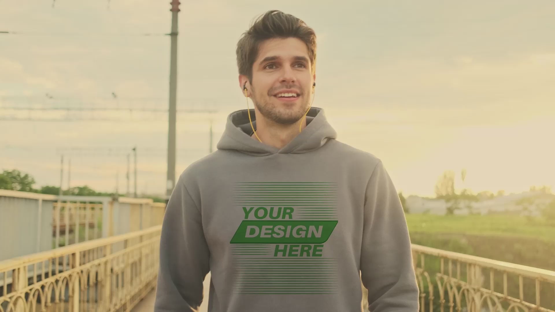 Hoodie  - Clothing Mockup Video #19