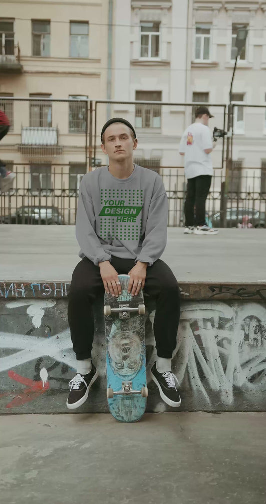 Sweatshirt - Clothing Mockup Video #45