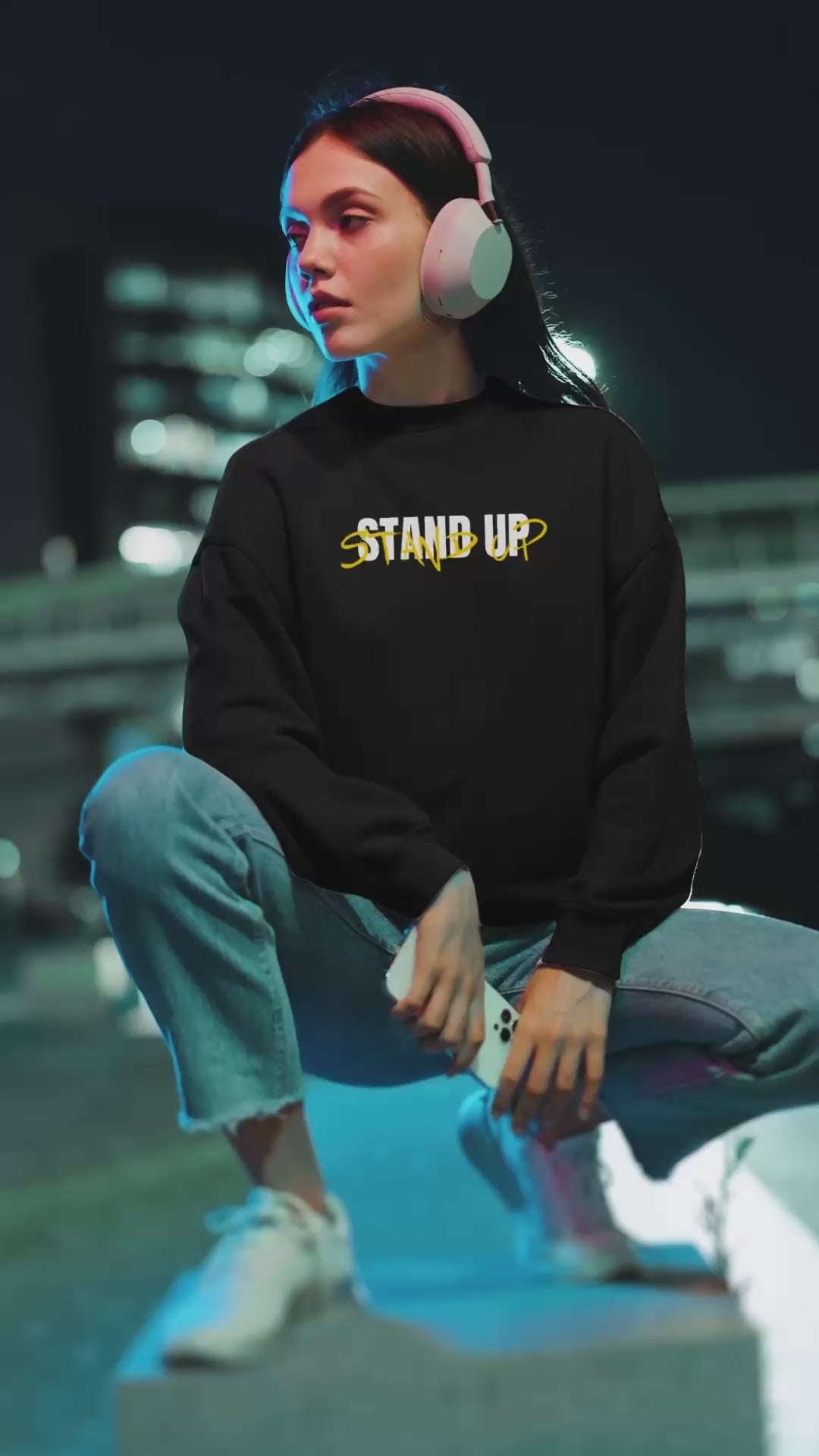 Neon - Sweatshirt Video Ad